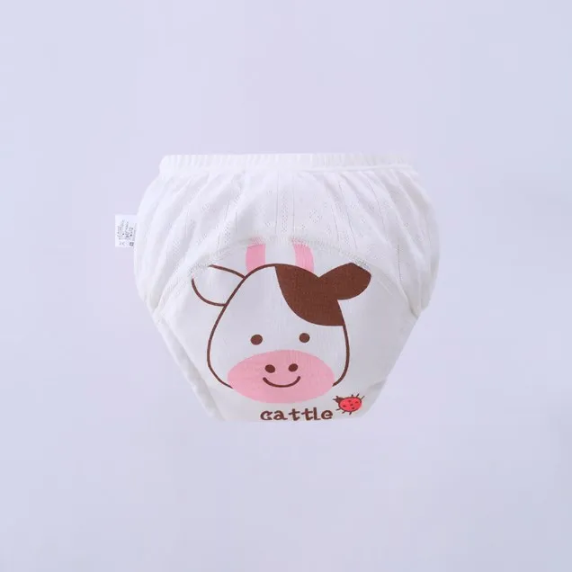 Wholesale Reasonable Price Breathable Reusable Washable Baby Cotton Diaper Training Pants