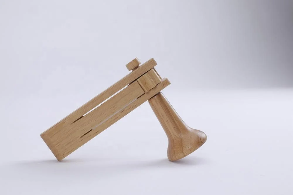 
The best sellers 2020 percussion wooden noise maker wood ratchet 