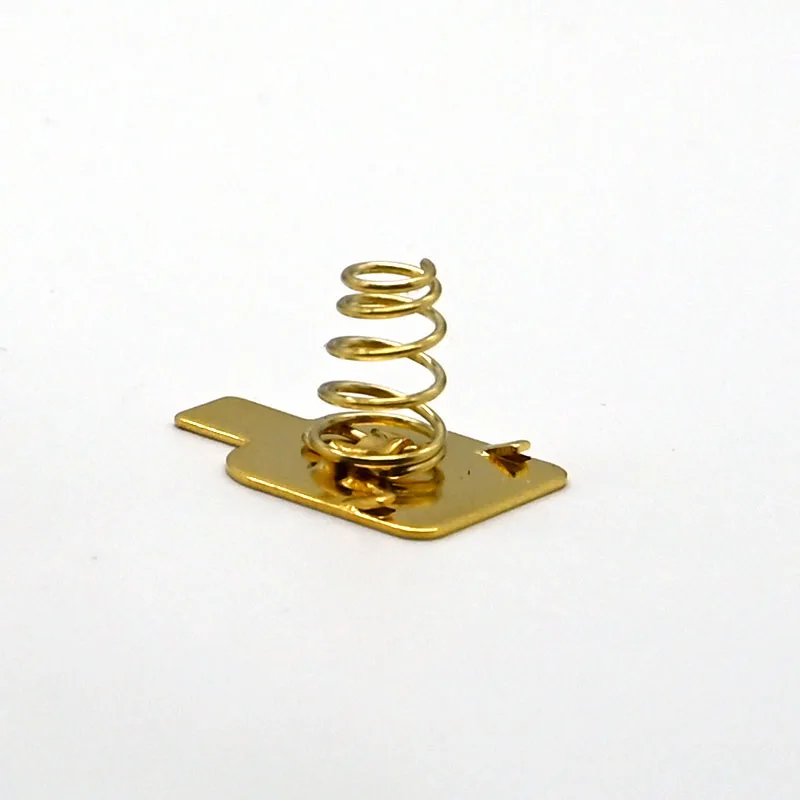 Customized Square Wire Compression Spring Production Metal Battery Spring Connector