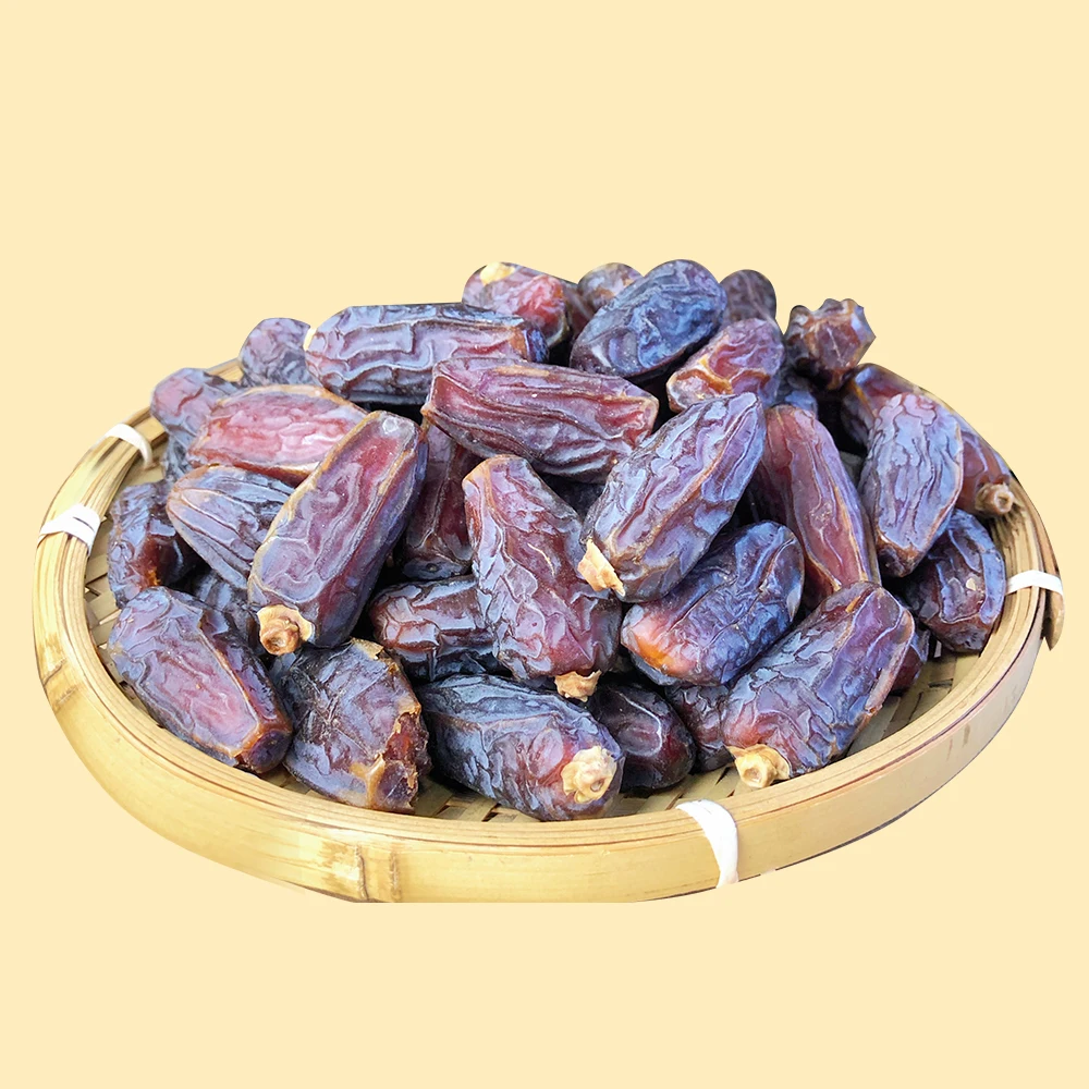 Custom wash free sweet black jujube family dry goods high-quality coconut jujube candied new year dried fruit