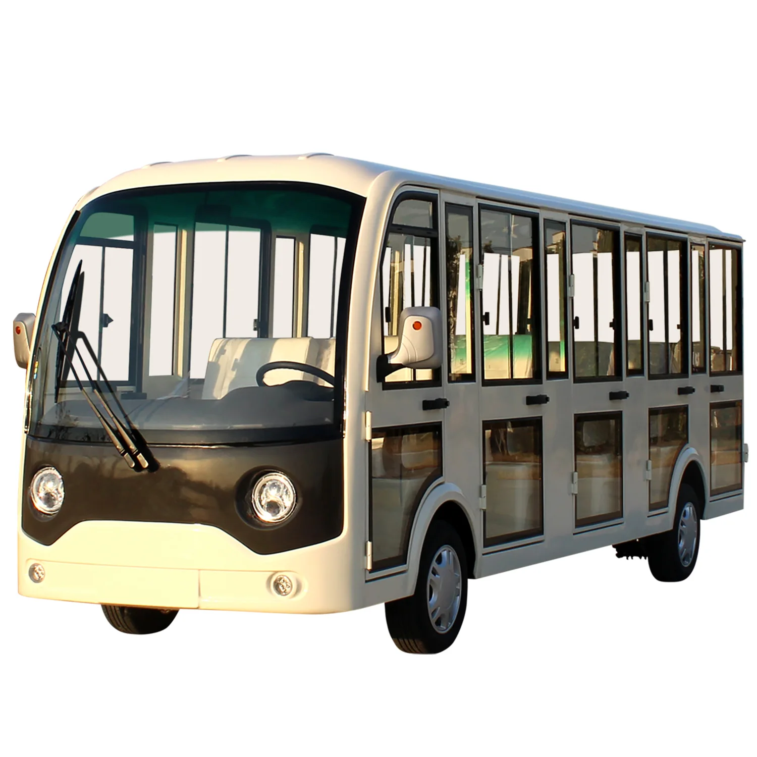 17 проход L117D-Fb Электрический экскурсионный автобус Гольф Оптовая Продажа Аккумуляторы пассажирский лифт небольшой электрический автомобиль мини-автомобиль