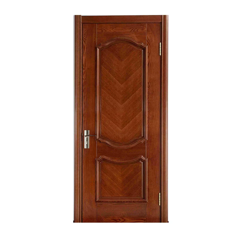 
Modern solid wood door design swing wooden interior room door 