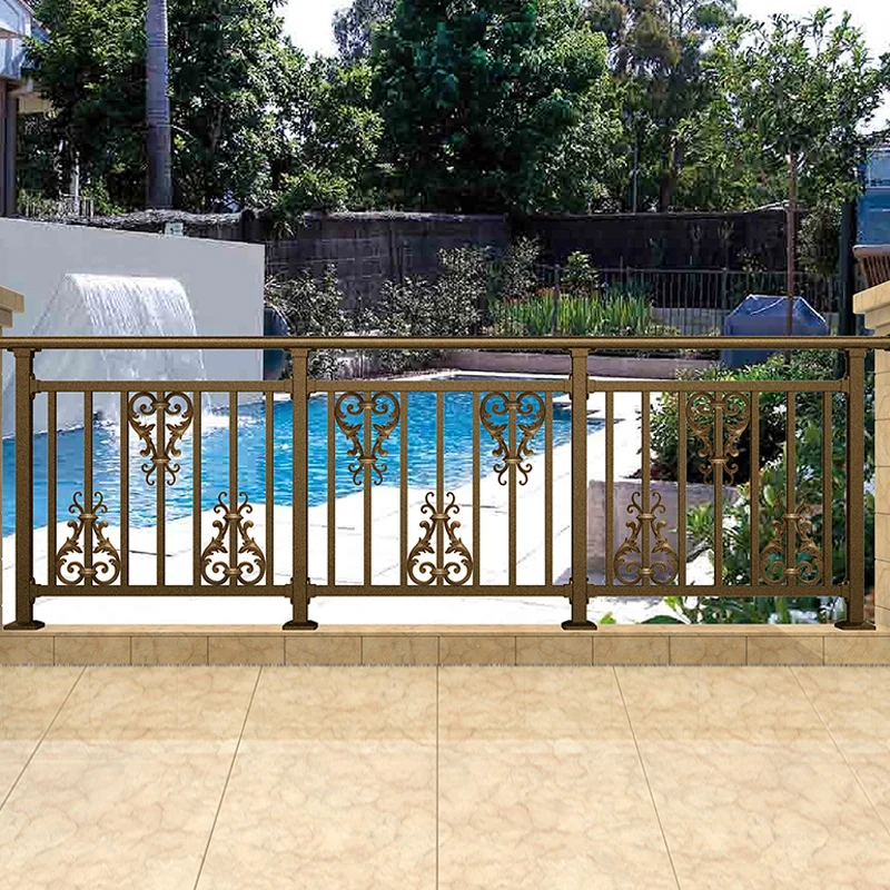 Modern Customized Balcony Community Bay Window Rooftop and Villa Terrace Railing Stair Fence for Garden and Deck Application