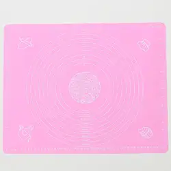 50x40cm Silicone Baking Mat for Pastry Rolling Dough with Measurements