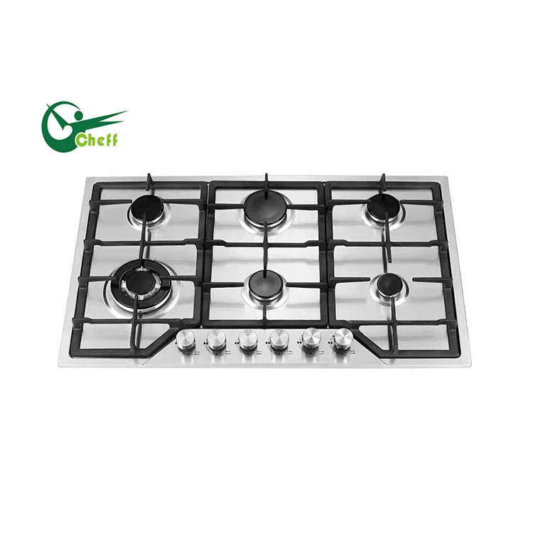 Commercial Home Household Kitchen Appliances 6 Burner Commercial Gas Stove Range