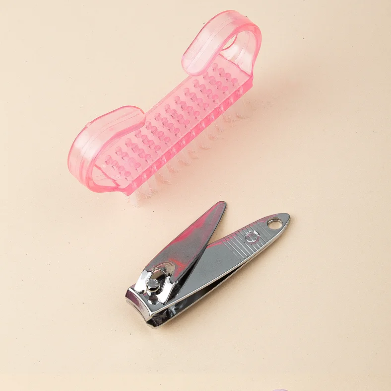 Nail Tool Sets Nail Buffer Block Strip Wood Nail File Sponge Toe Separator