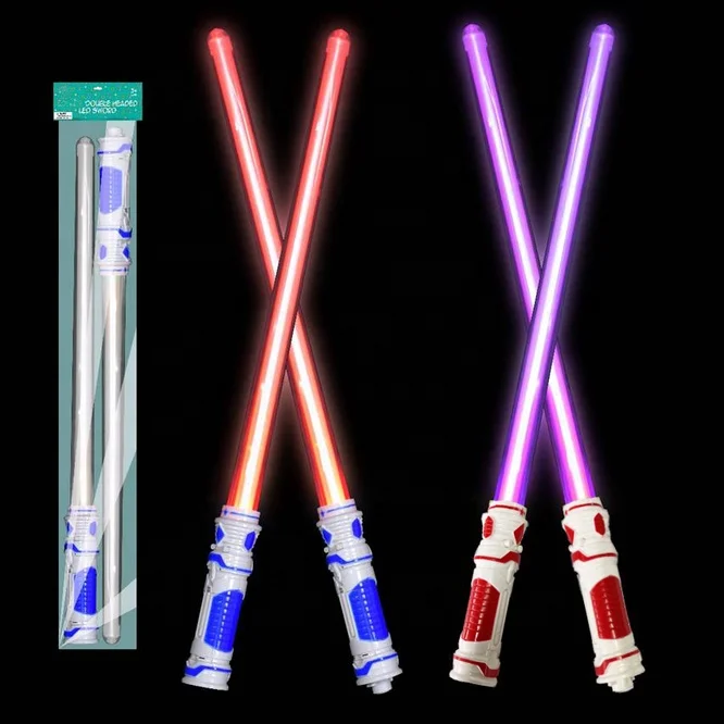 Telescopic Colorful Luminous Fluorescent Laser Flashing Rod Boy Space Laser Sword Toy