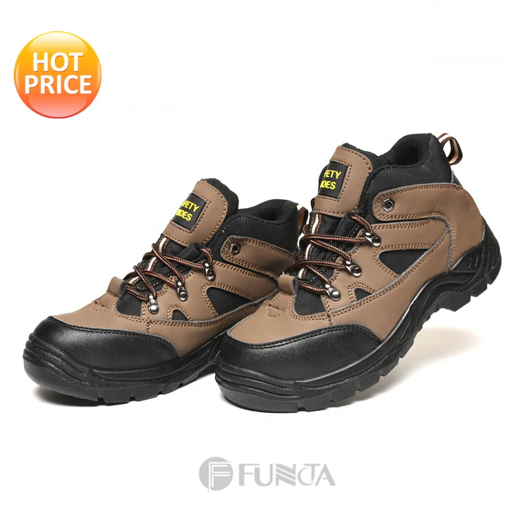 Стальной носок FUNTA для мужчин, Промышленная защитная лабораторная безопасная обувь для леса, производители безопасной обуви для работы