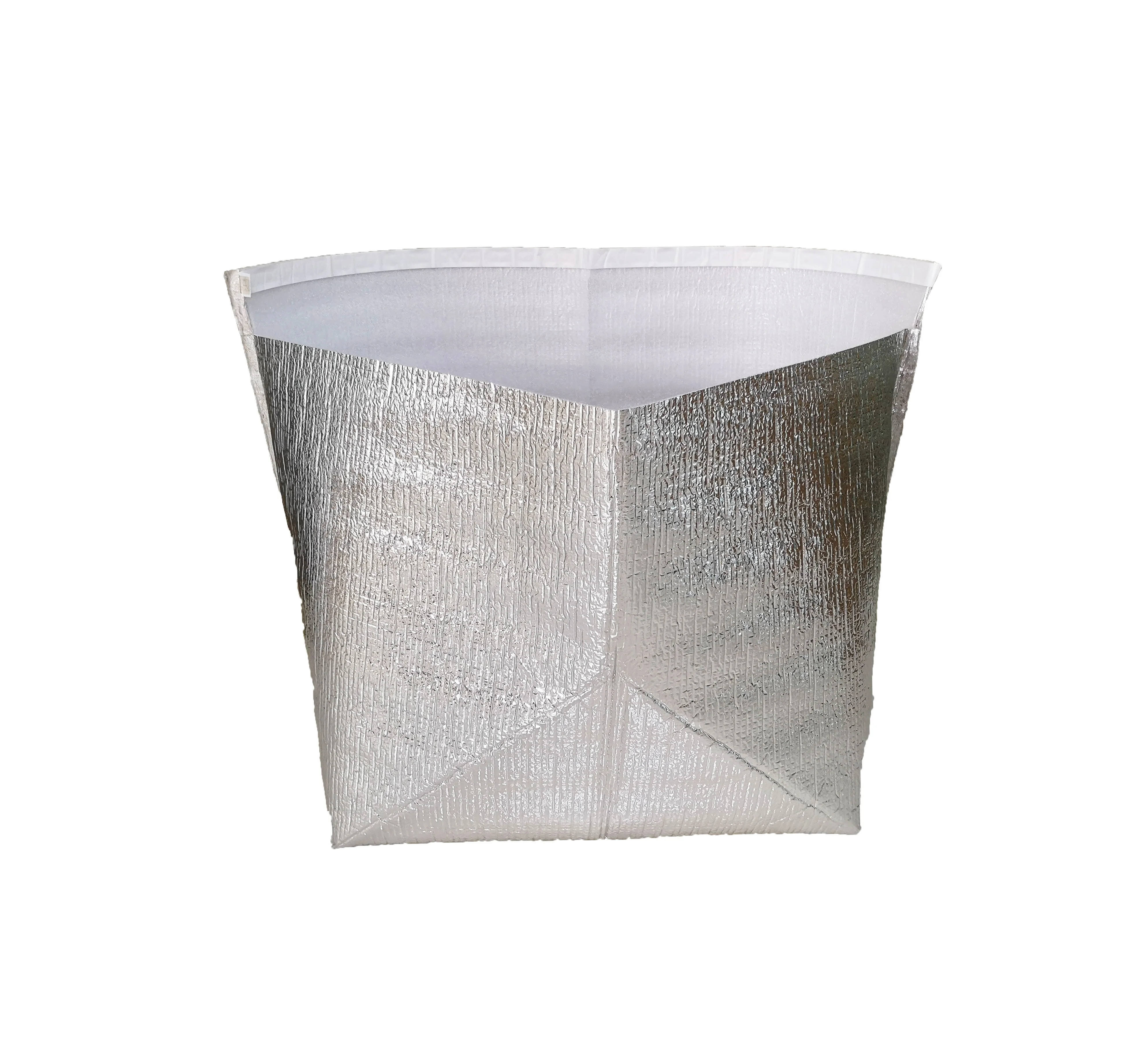 Large Capacity Pack Thermo Chill Insulated Shipping Box with Aluminum xpe Foil ldpe Insulated Thermal Bag Liner for Delivery