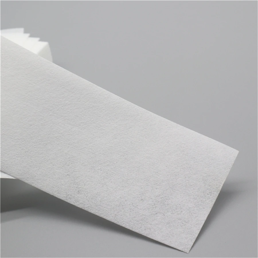 Disposable Cotton Depilatory Wax Strips Hair Remove Strips cotton fabric waxing strips