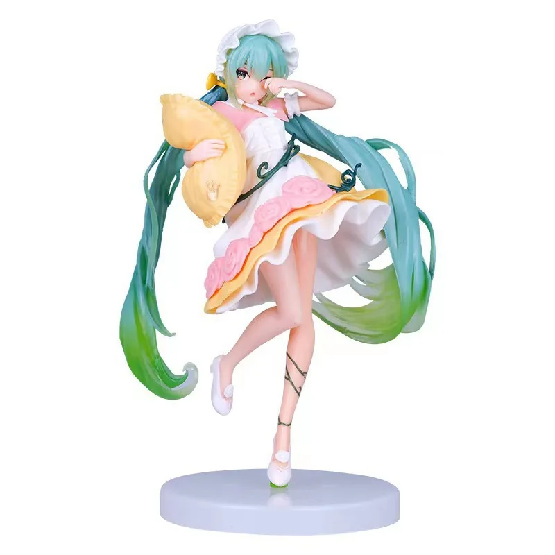 19 см сексуальная девушка Хацунэ Аниме Фигурка Мода Subclture Miku экшн-фигурка декор из ПВХ Коллекционная модель куклы игрушки