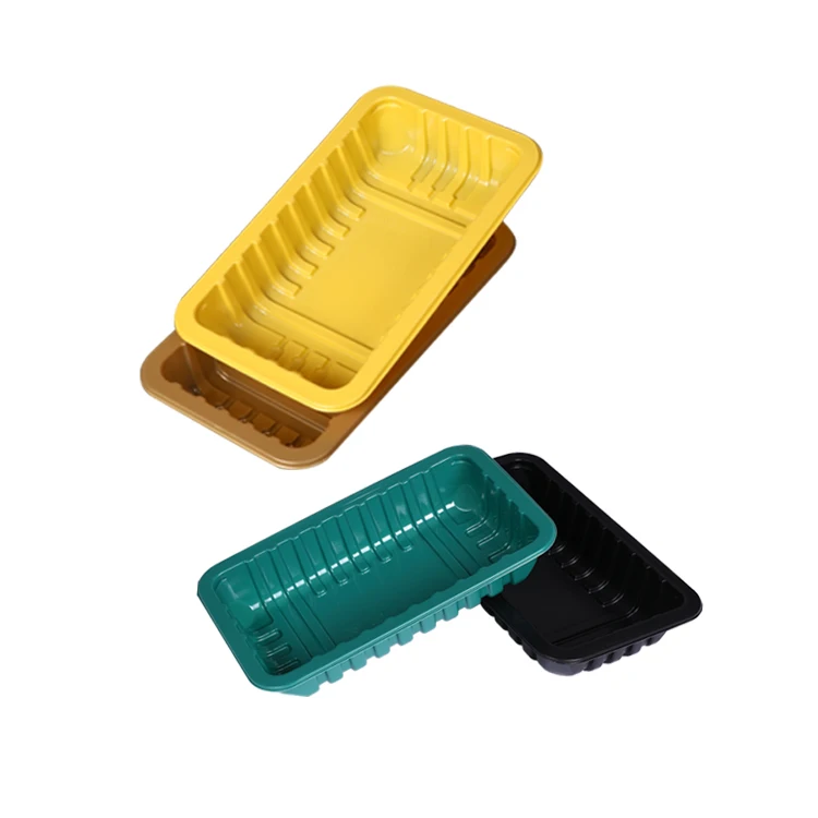China Industries Supplier Competitive Price Cheap Wholesale Blister Plastic Food Packaging Tray For Fruit Vegetable Frozen Meat