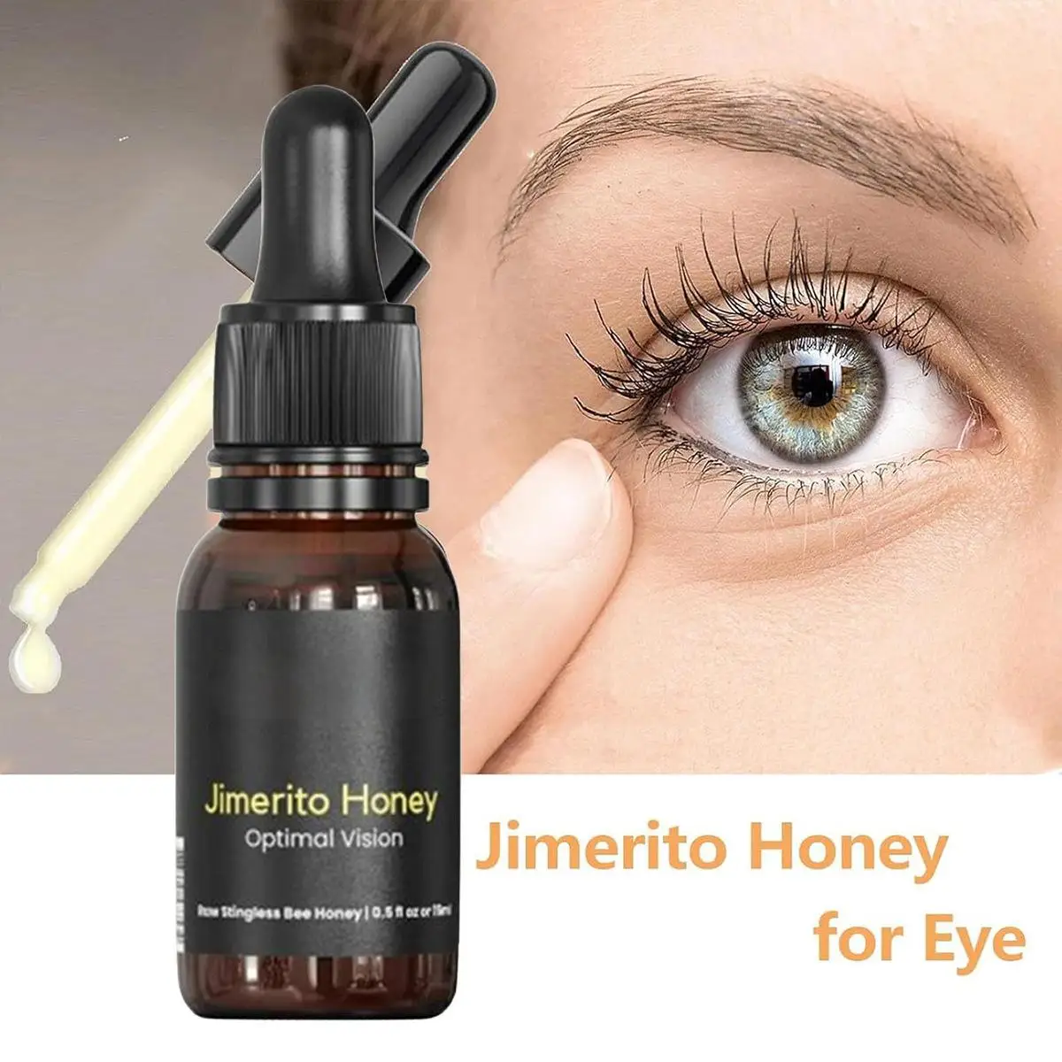 OEM ODM Jimetito Honey Naturally Eye Essence Oil Optimal Vision Supplement for Men and Women