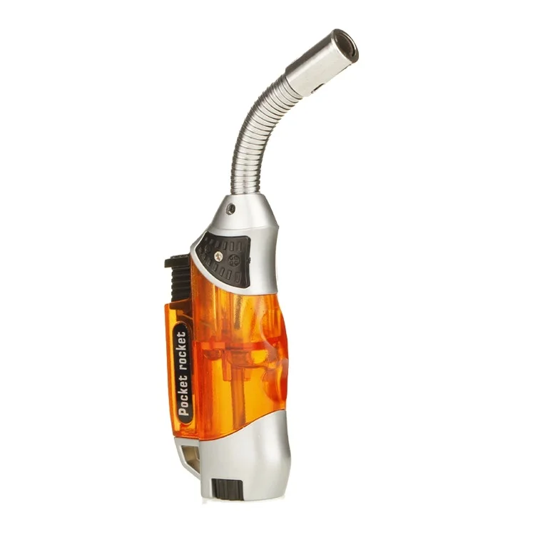 GF-8631 Wholesale Cheap Welding Mini Cigarette Smoking Jet Plastic Lighter Butane Torch