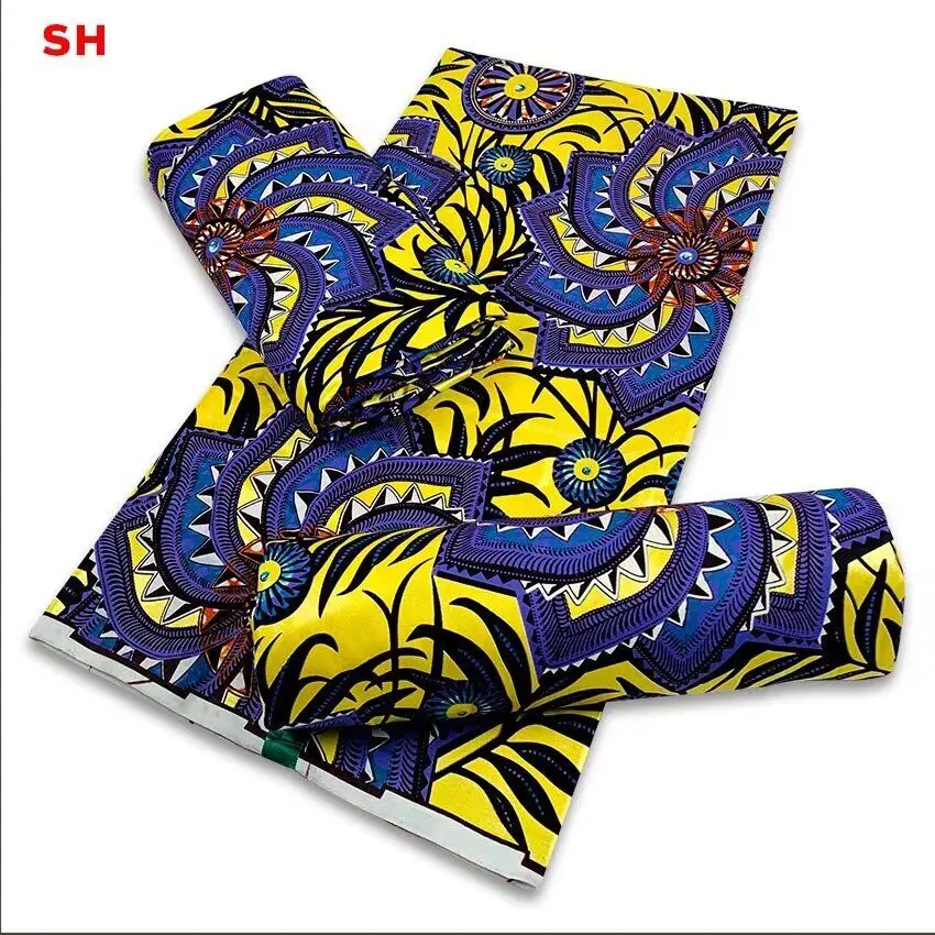 Top selling gold sand grand wax classical designs 100% cotton african grand wax materials