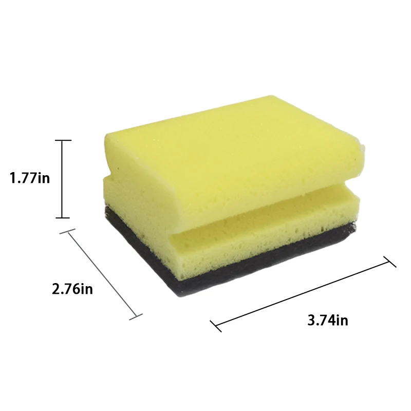 Factory Direct Sale High density pit lifting and convenient cleaning supplies Sponge cleaning cloth