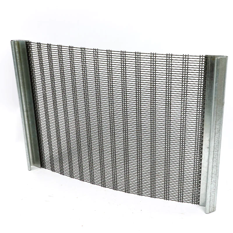 65Mn 3mm 4mm 5mm wire mining screen mesh Mine sieving mesh sand Ore Screen Mesh
