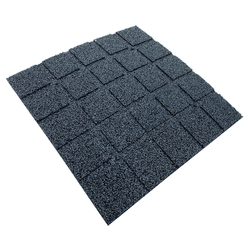 20mm Thickness Outdoor Rubber mat playground Rubber flooring rubber tile