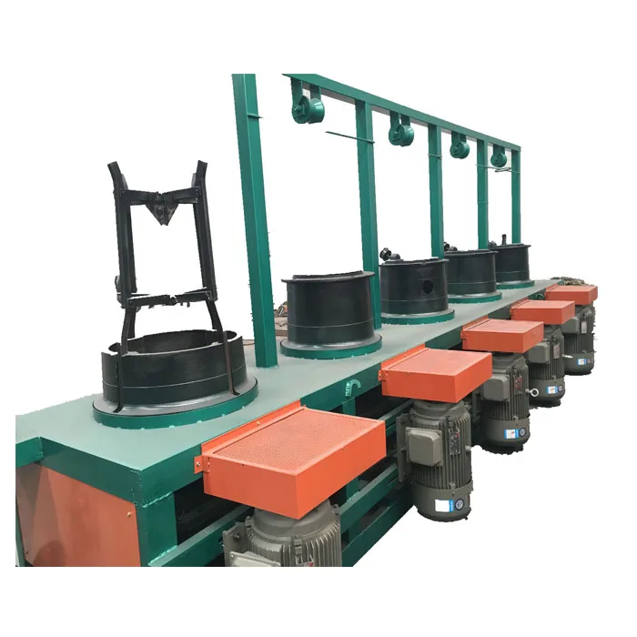 iron wire drawing gi binding wire making machine