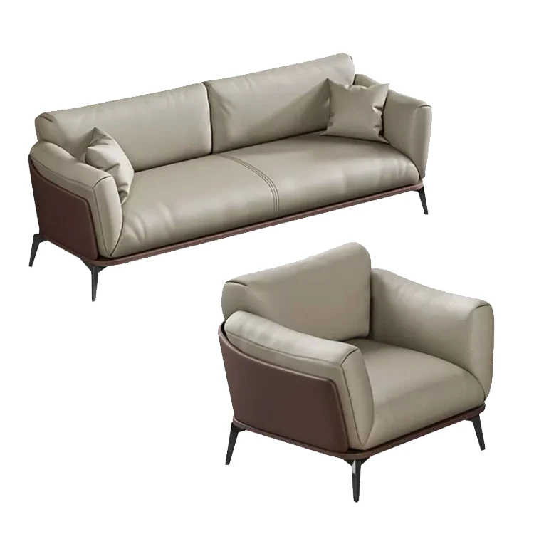 Modern home villa sectional sofa furniture fabric lounge modern living room corner sofa sets
