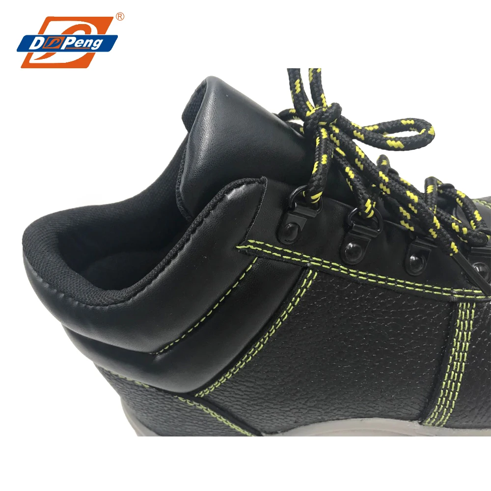 breathable genuine leather PU outsole woodland safety shoes men Indestructible Work Shoes