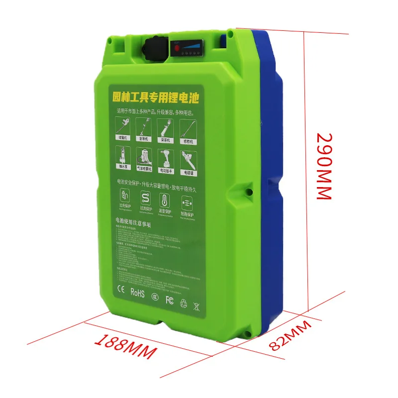 24V Garden Tools Hedge Trimmer Lawn Mower cropper Lithium Battery 24 V12ah20ah30ah Tea Plucking Machine Lithium Battery
