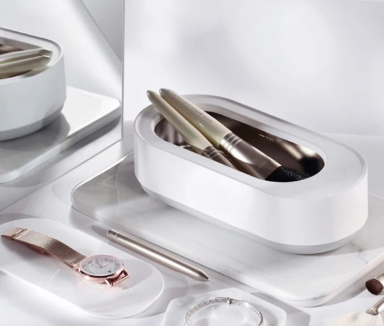 New EraClean Automatic Ultrason Cleaning Machine Dual Core Ultrasonic Cleaners for Washing Jewelry Glasses Watch