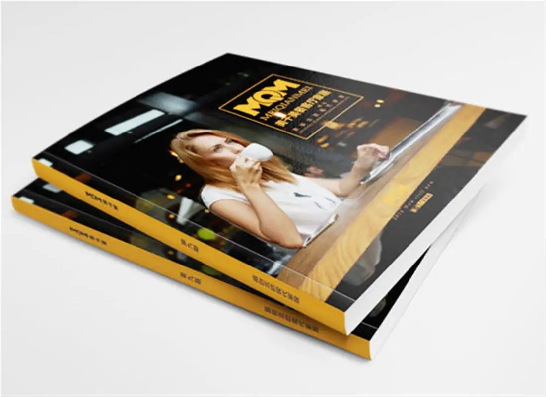 Printing Premium Quality Magazine Catalogue Soft Cover Book to Europe Publishers