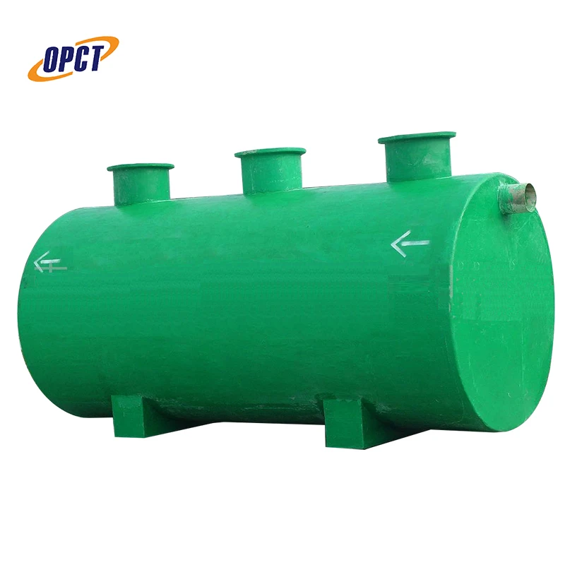 Factory Custom FRP Septic Tank Fiberglass Septic Tank Prices for Farms Restaurants