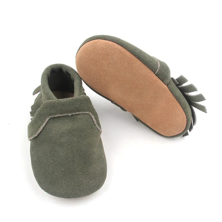 Мокасины из натуральной кожи для маленьких девочек и мальчиков, обувь для малышей