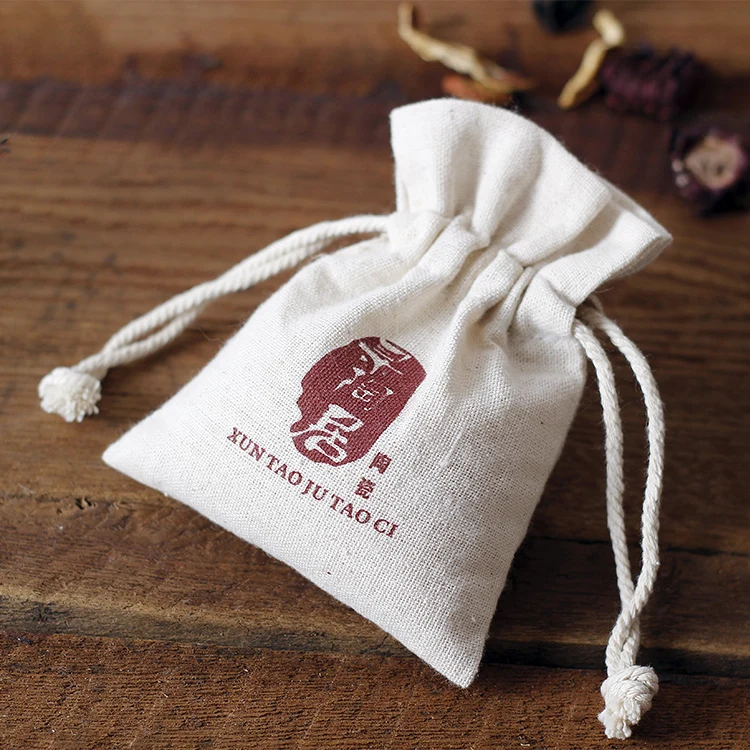 Cotton Drawstring Hangover Kit Bag Wedding Party Event Favors Hangover Kit Gift Bag