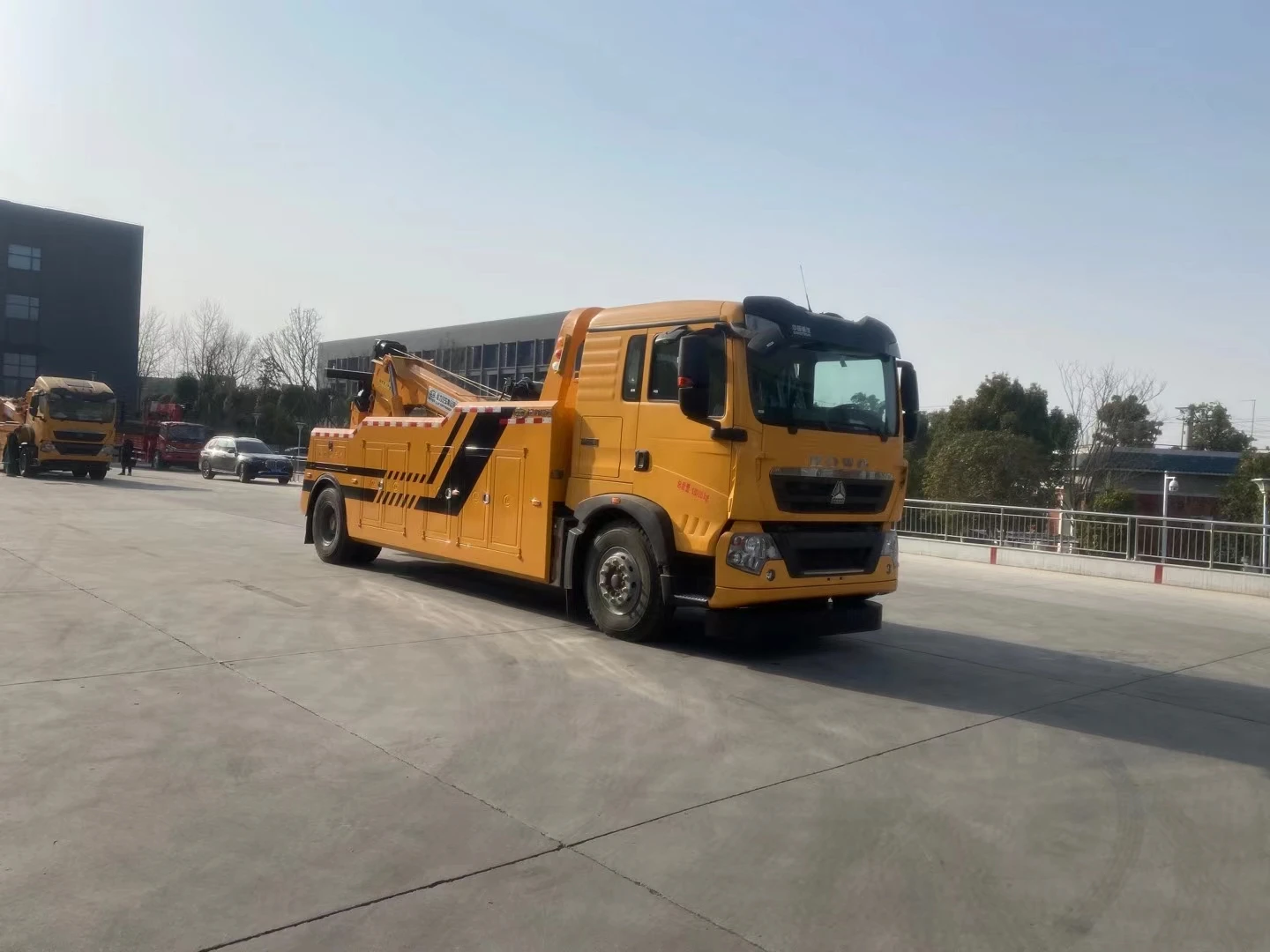 Long Endurance  High Strength and Cost Effective 16 TON Integrated Tow Truck Sold in South American Countries