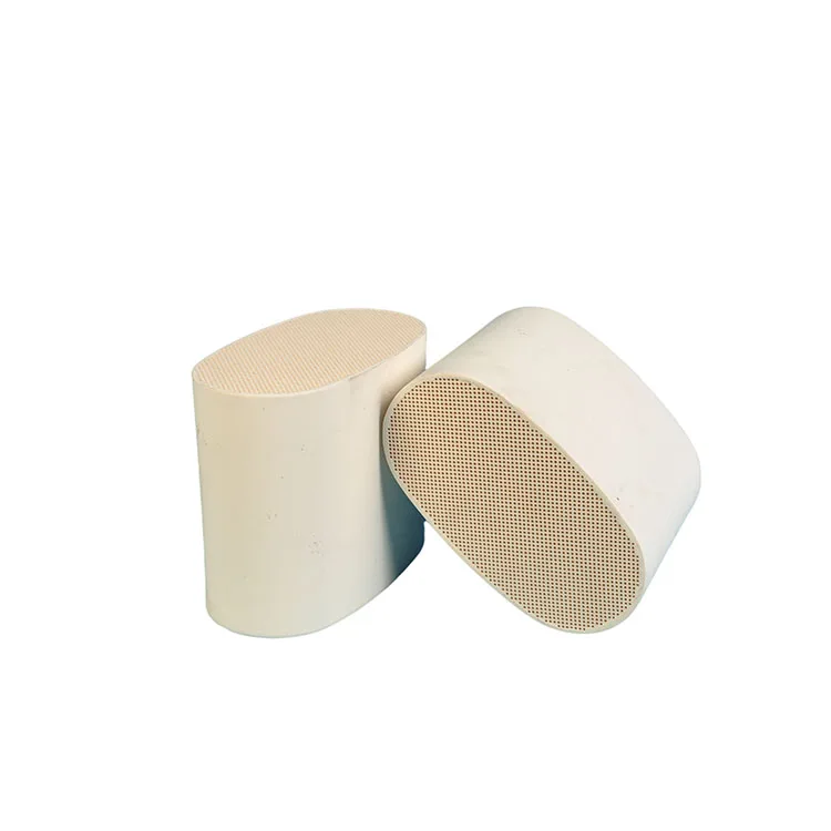 Honeycomb Ceramic Catalyst Carrier Coated with Rare Earth Composite Oxide