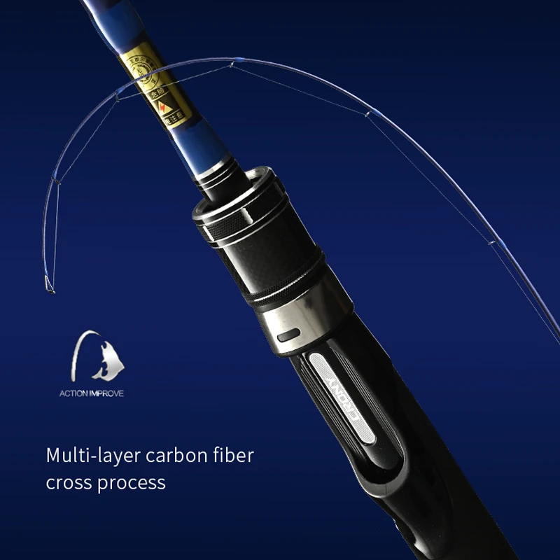 CRONY Superior Performance fishing bass perch rod spinning casting rod For Fishing