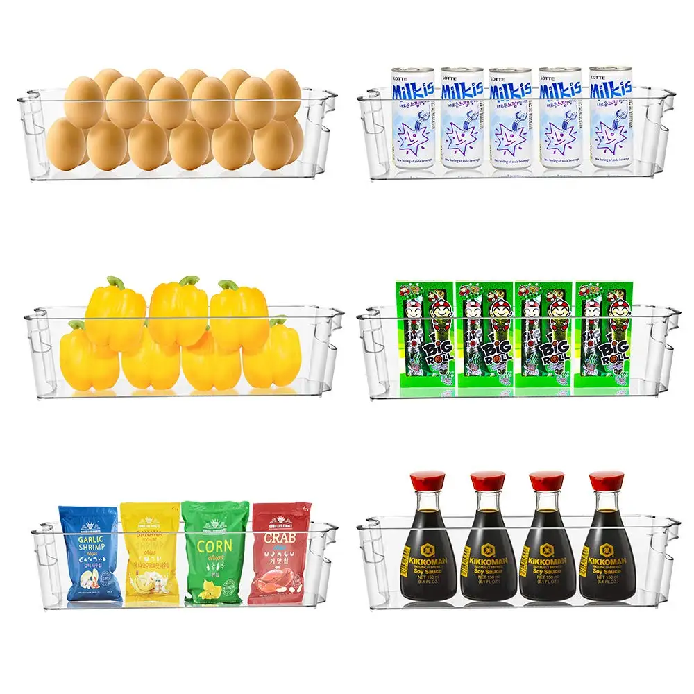 Пластиковый Штабелируемый кухонный буфетный контейнер для хранения пищевых продуктов