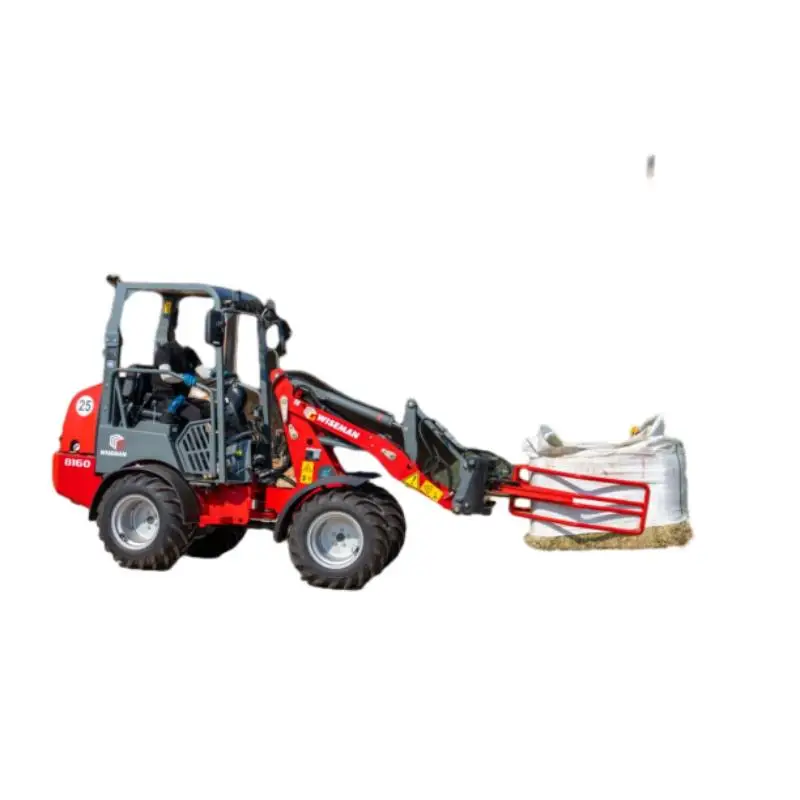 WISEMAN High Quality W1160 engine machinery 800kg compact articulated bucket small front end mini wheel loader
