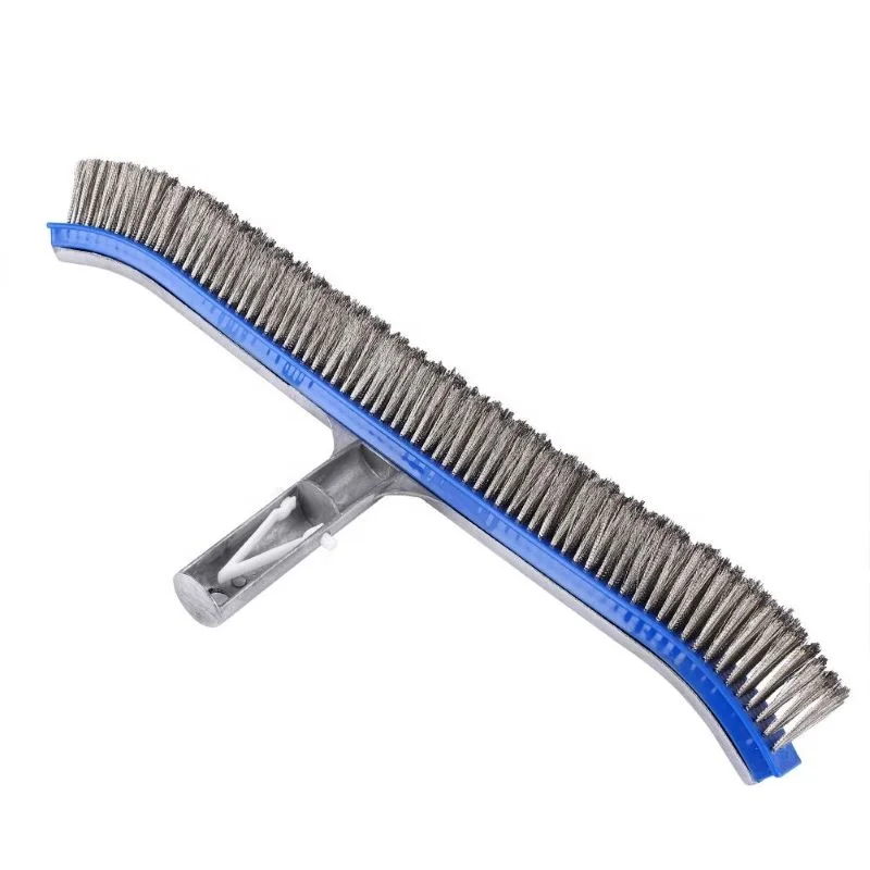 Waterproof 18inch Swimming Pool Steel Brush Bottom Cleaning Supplies for Pond Spa Hot Spring swimming Pool equipment