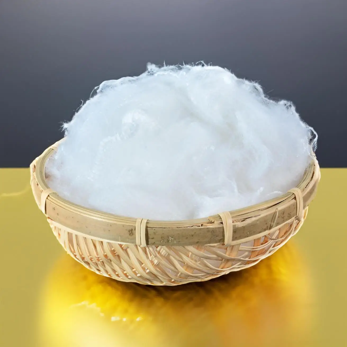 Recycled Siliconized 3D Hollow Conjugated Polyester Staple Fiber Filling