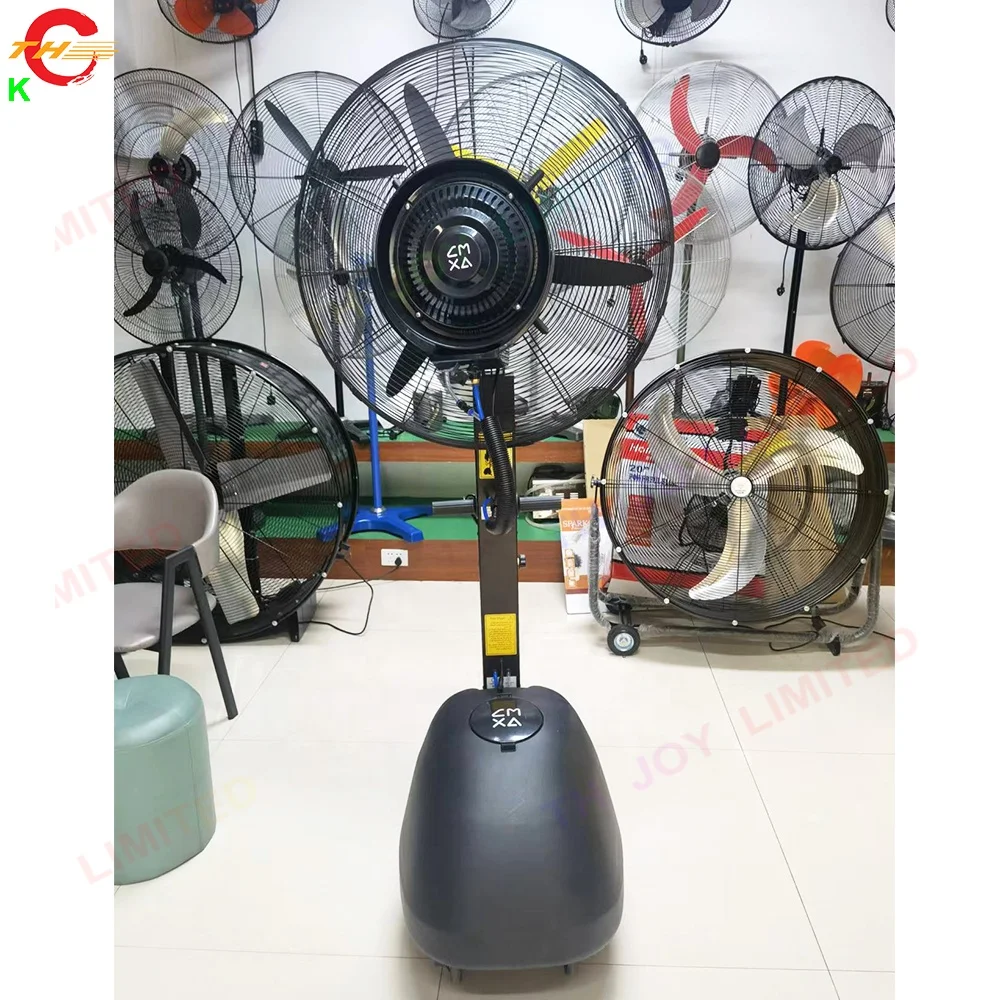Industrial spray fan Wholesale water cold water atomization outdoor shaking head fan Commercial workshop humidification high-pow