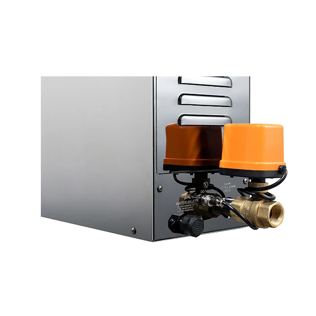 3-24KW Intelligent Waterproof Touch Screen Wifi Control Steam Bath Generator with SS316 Heating Elements Auto Descaling Device