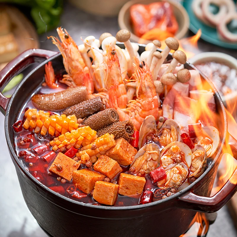 High Quality Cheap Haidilao Hot Pot Seasoning Powder Classic Sichuan Flavor Restaurant and Home Hotpot Soup Base