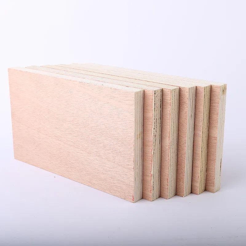 3/4 5/8 меламиновая НЕОБРАБОТАННАЯ фанерная доска для строительства оптовая продажа натуральный E1 искусственный шпон из тополя белый Графический дизайн