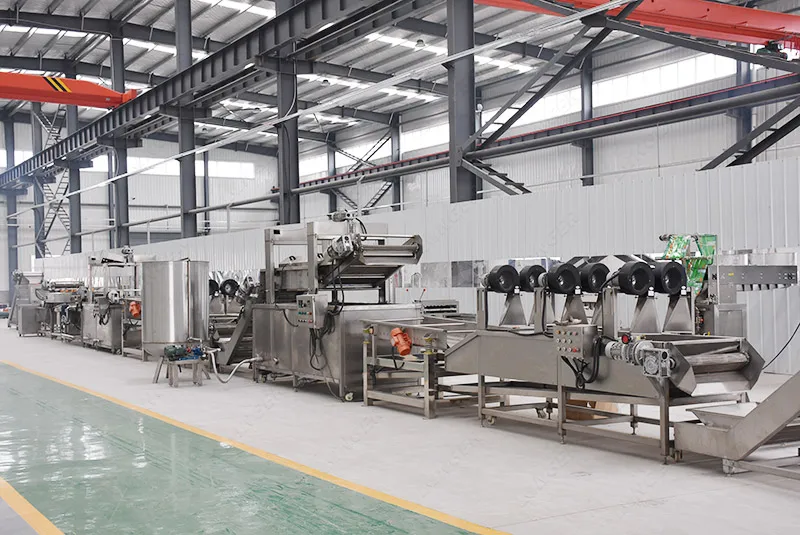 Промышленная линия по производству картофельных чипсов из нержавеющей стали, оборудование для замороженного картофеля фри, цена