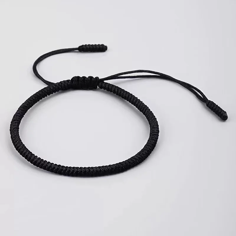 Multy-Color Adjustable Diy Woven Braided Rope Bracelet Bohemia Style Custom Unisex Hand Made Color Thread Friendship Bracelets