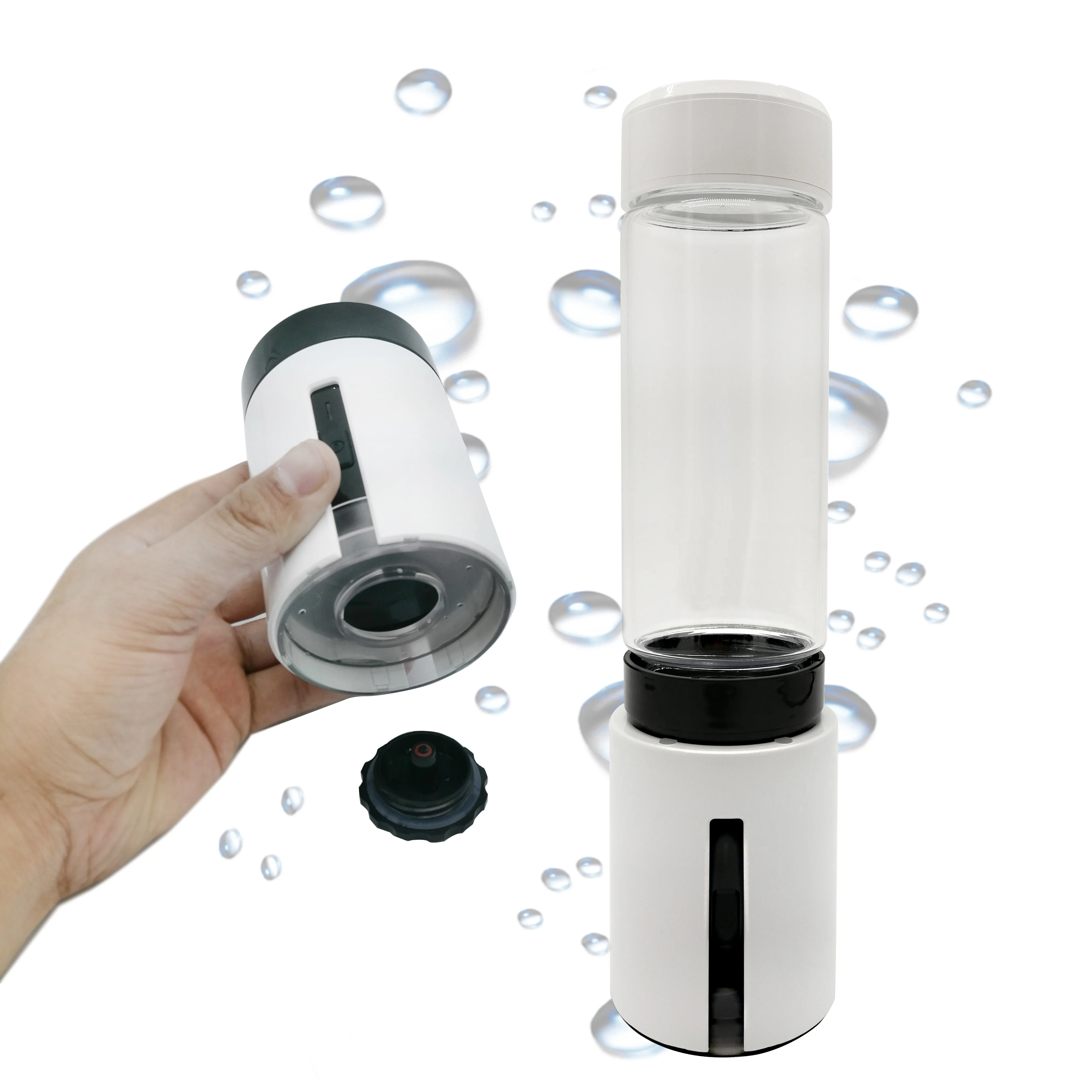 
Водородная бутылка для воды, нано-пузырьковый активный водородный генератор воды 