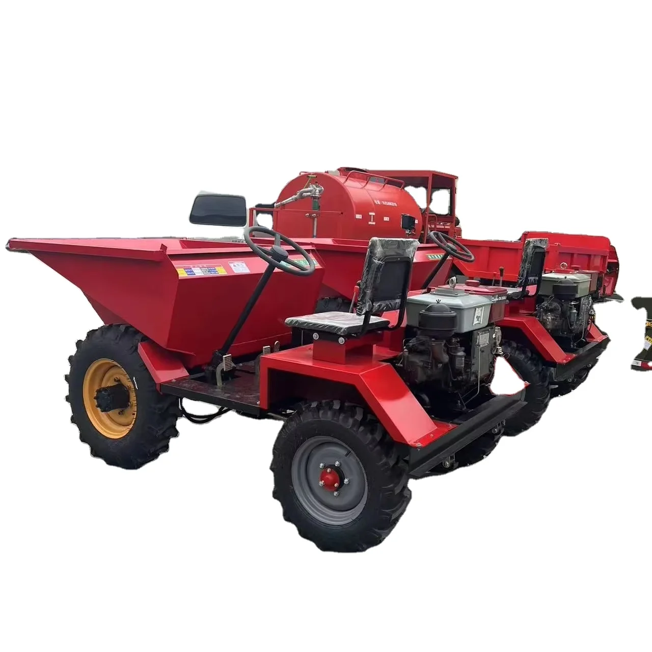 Chinese brand 1T-3T hydraulic diesel dump truck mini wheel dump truck for sale custom