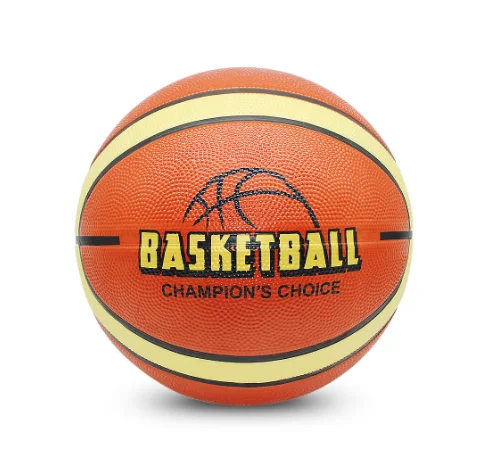 Wholesale cheap Custom Logo Printed Rubber Basketball Ball Size 7 PU Basketball
