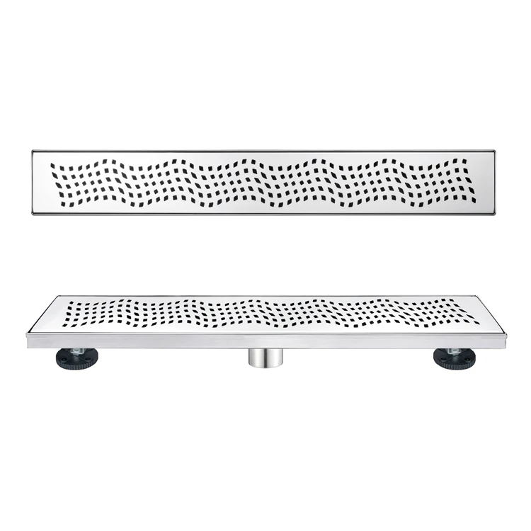 American Style Long Channel Long Linear 304 316 Stainless Steel Shower Floor Drain Trap