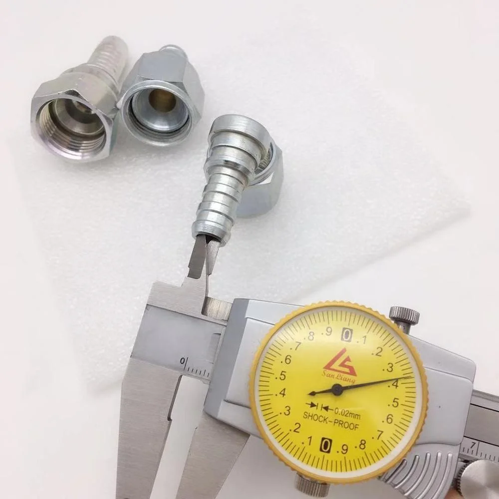 JIC female reutilisables raccords de tuyaux hydrauliques