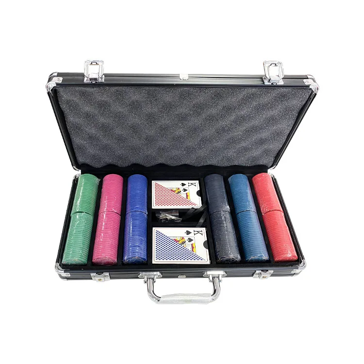Clay Classic Casino Chips 5 Colors Texas poker chips set